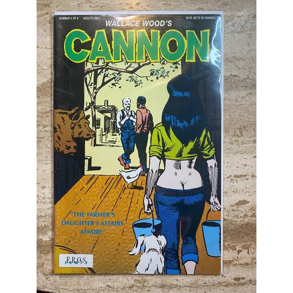Wallace Woods Cannon Number 1 Adult Comic Book - Picture 1 of 2